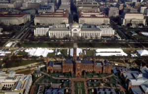 Aerial View of Central Smithsonian Campus